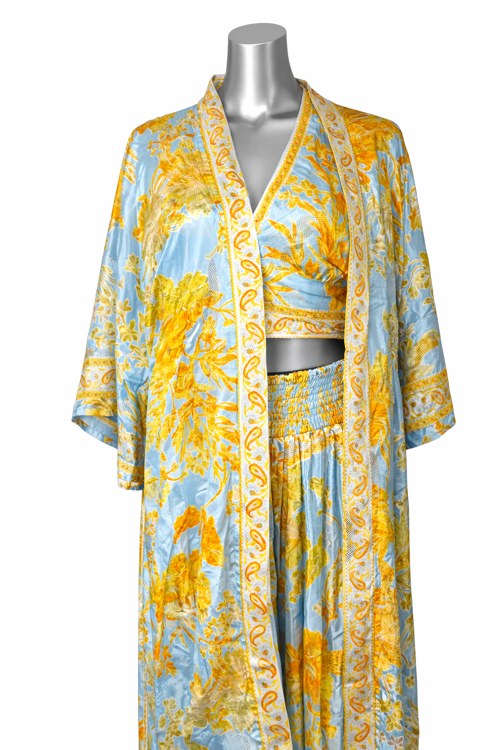 Golden Tide Silk Ensemble