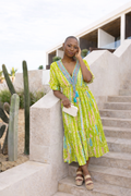 Citrus Carnival Dress - Relaxed Fit