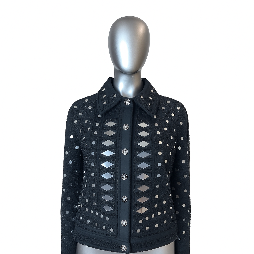 Celestial Mirror Mosaic Jacket