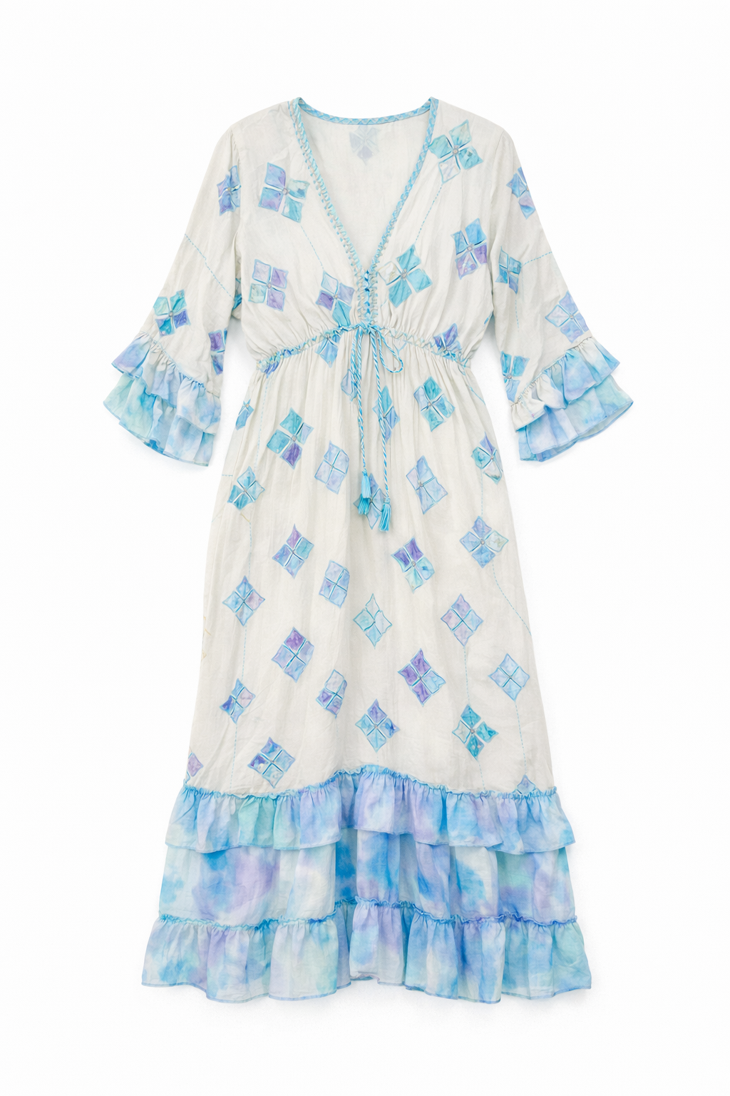 Petal Breeze Maxi Dress