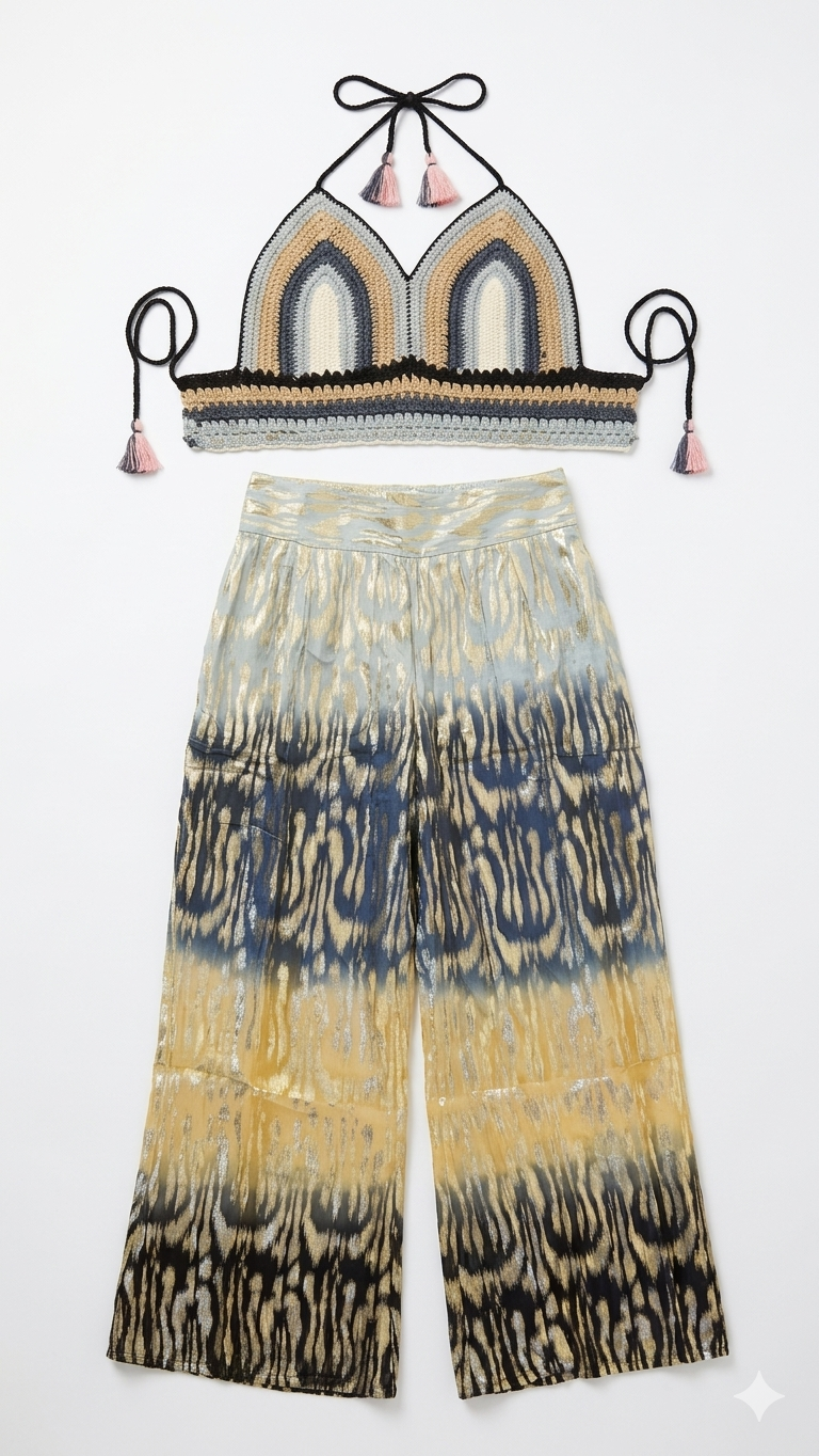 Gilded Horizon Pant Set