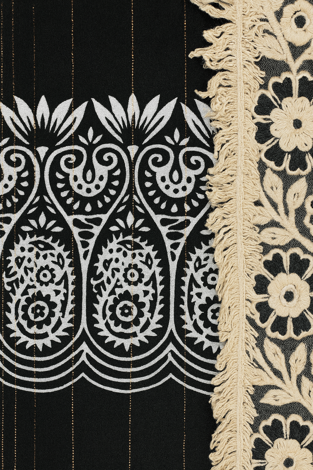 Midnight Lace Boho Maxi