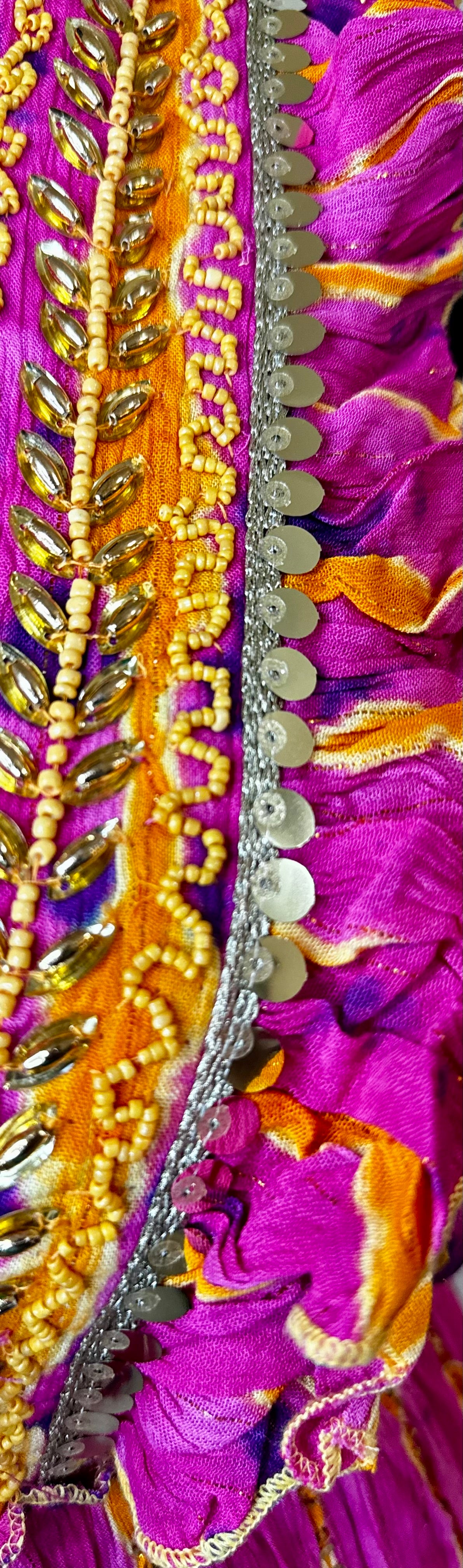 Solara Tie-Dye Boho Maxi Dress