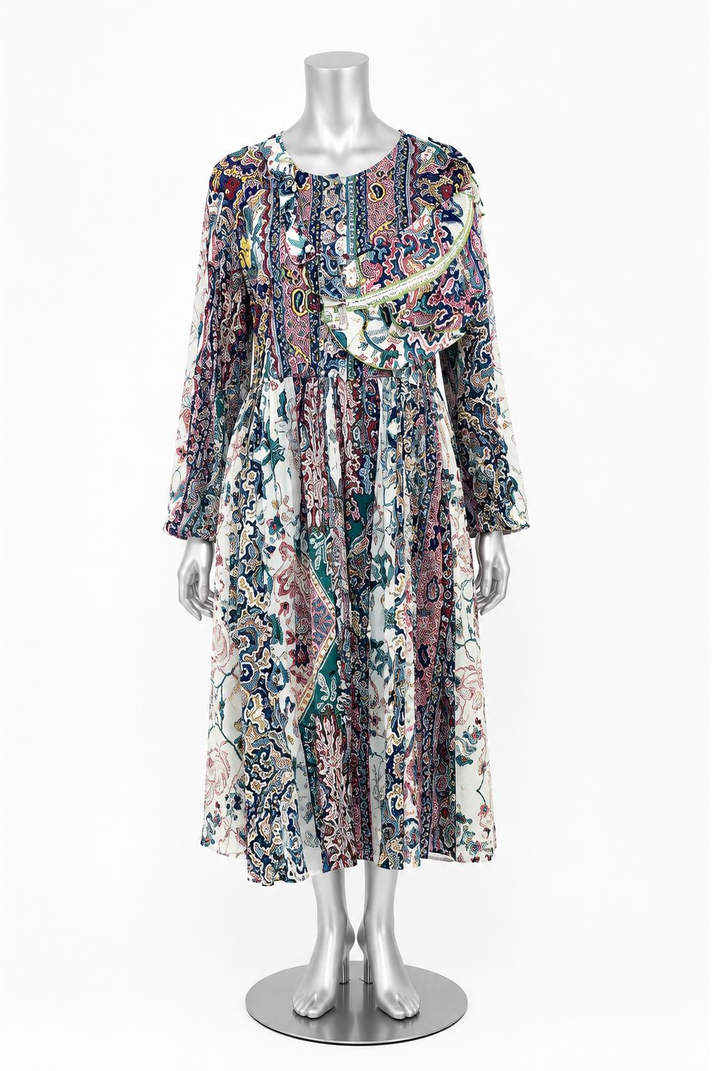 Vintage Doll Moonlit Mosaic Midi Dress