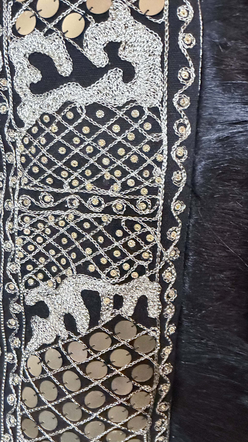 Midnight Mirage Embellished Vest