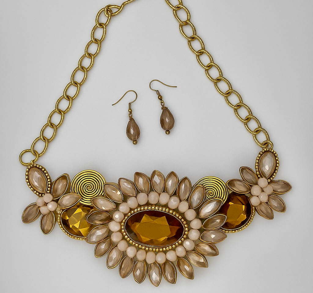 Amber Flower Set