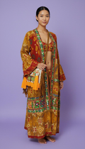 Festival Fire Kaftan & Satchel Clutch Set