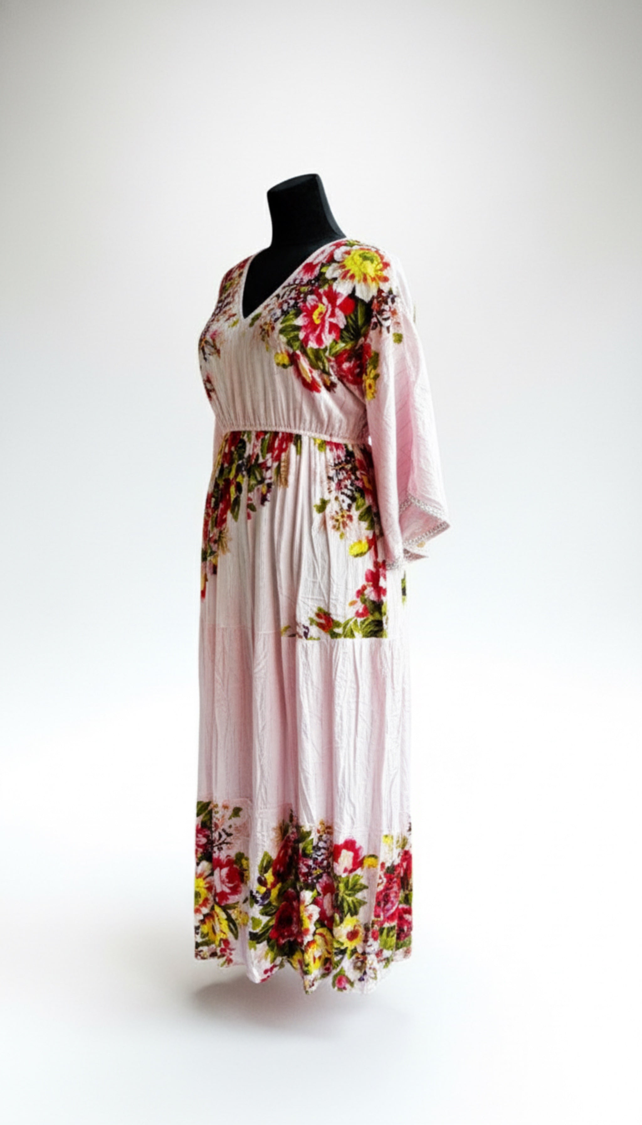 Blossom Breeze Boho Maxi Dress