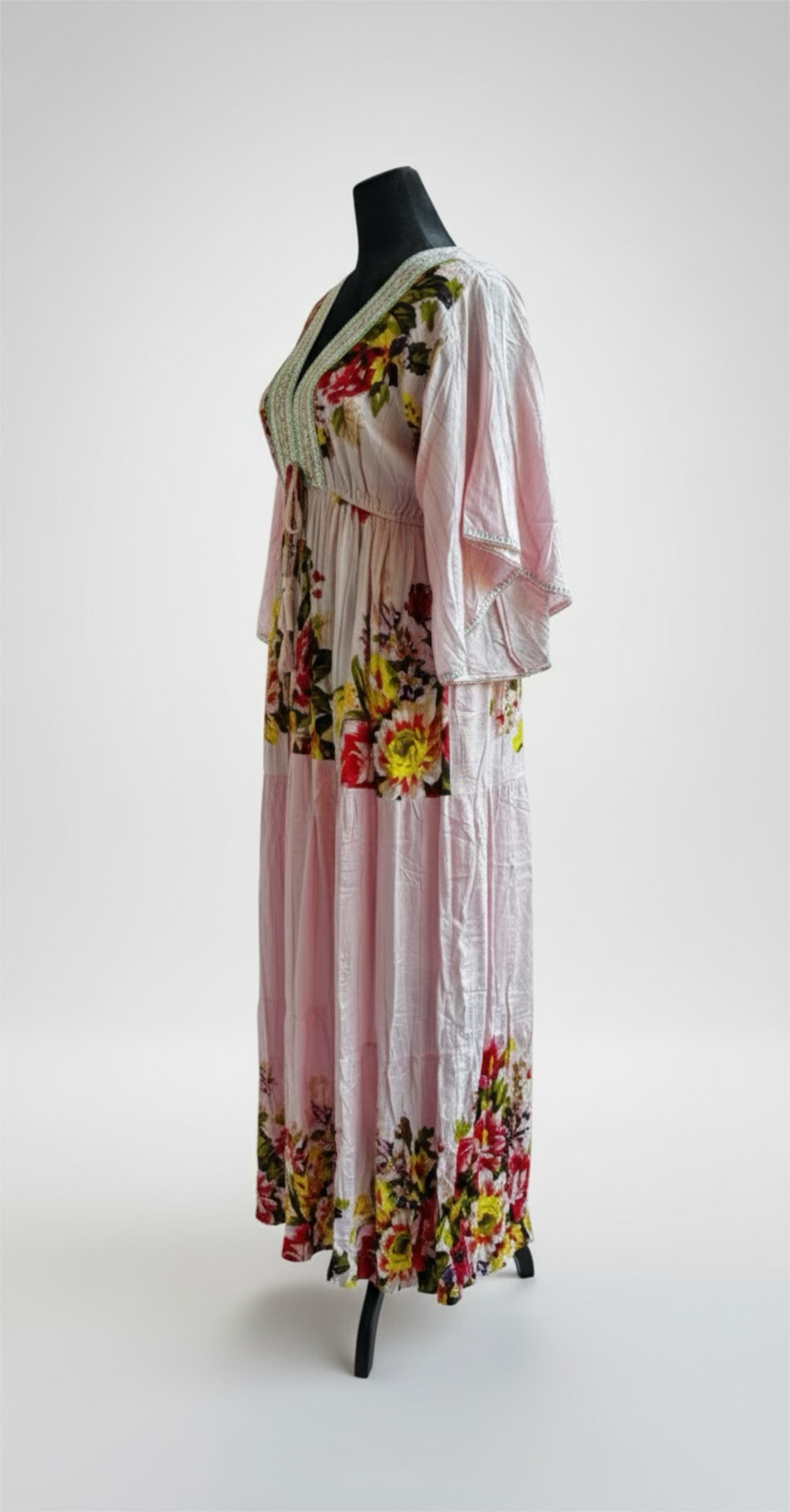 Blossom Breeze Boho Maxi Dress