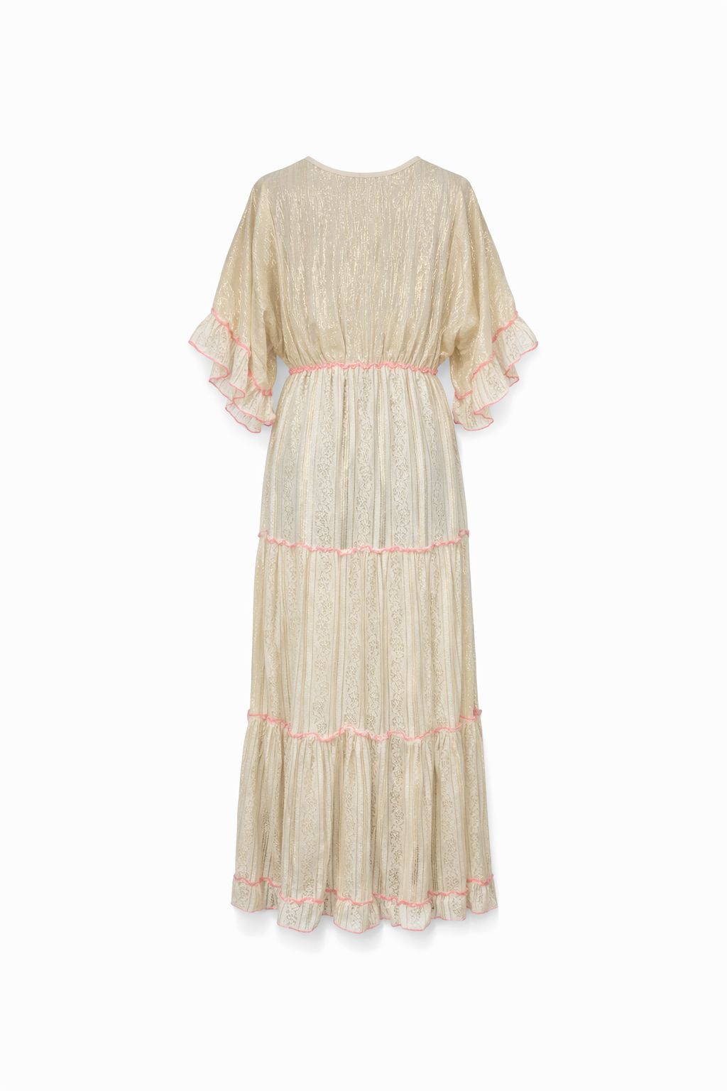 Neon Muse Lace Maxi Dress