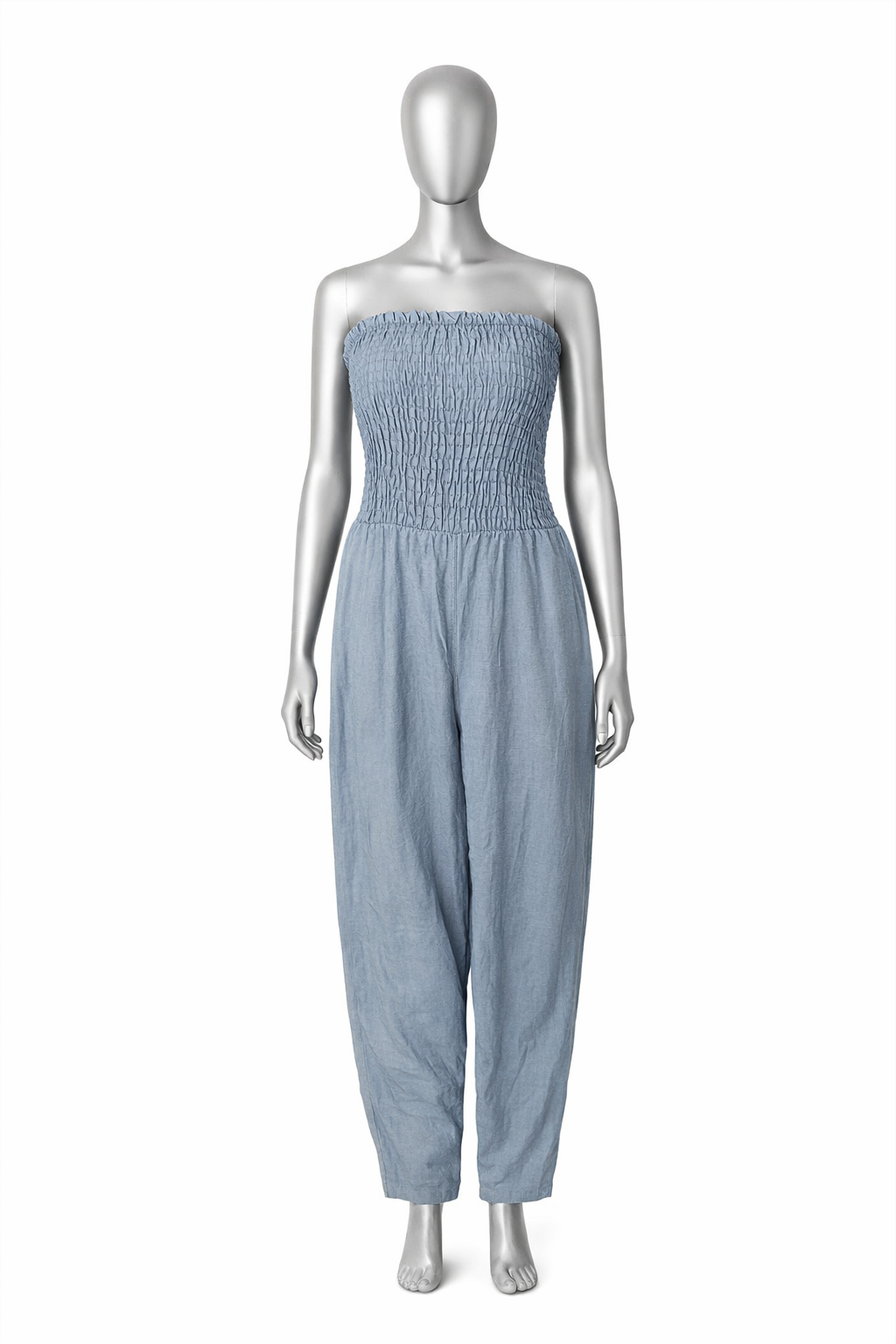 Serene Drape Two-Piece Jumpsuit Set