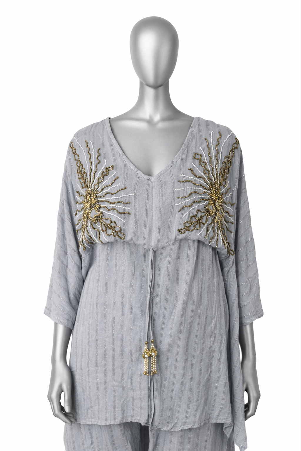 Golden Radiance Beaded Lounge Set