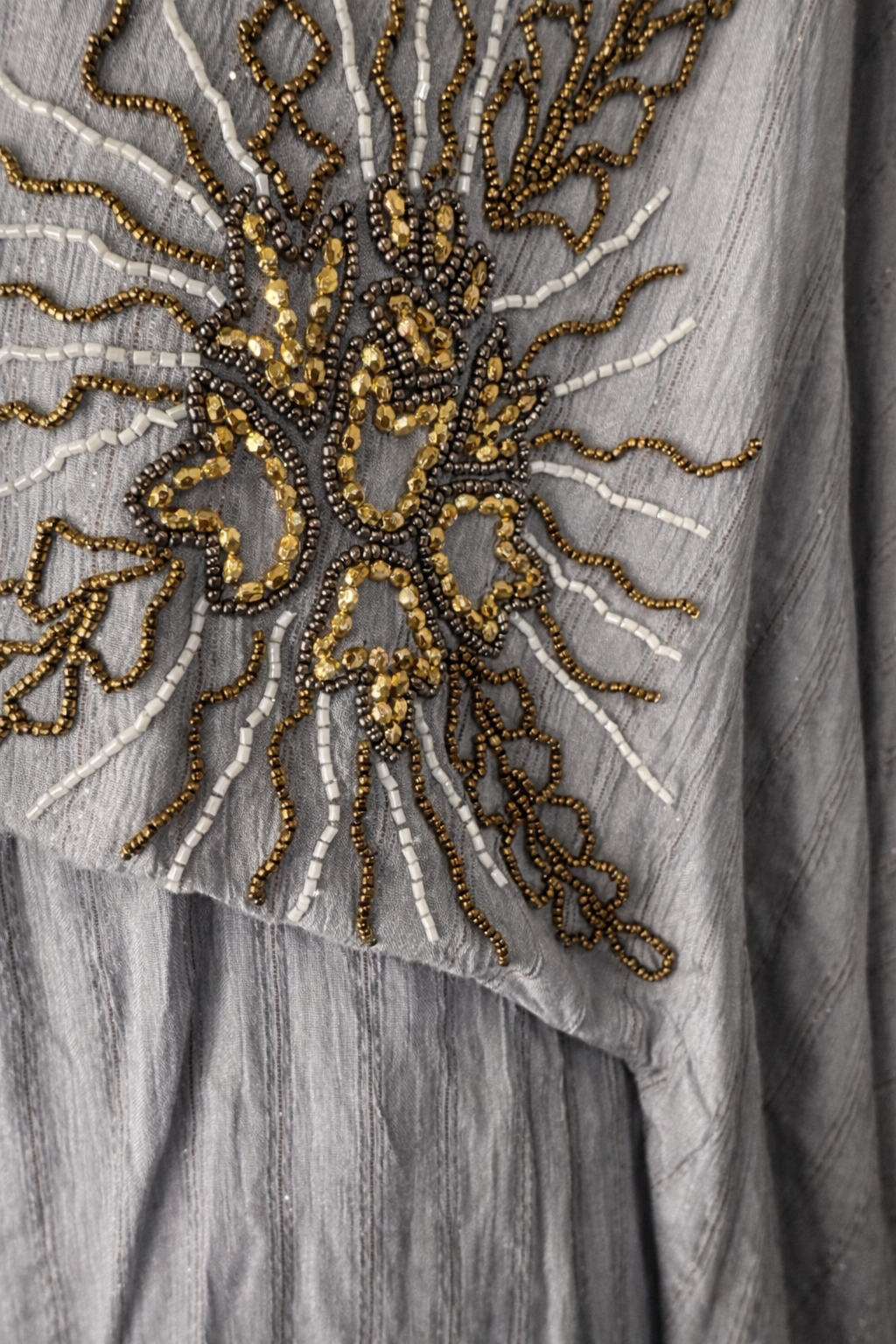 Golden Radiance Beaded Lounge Set