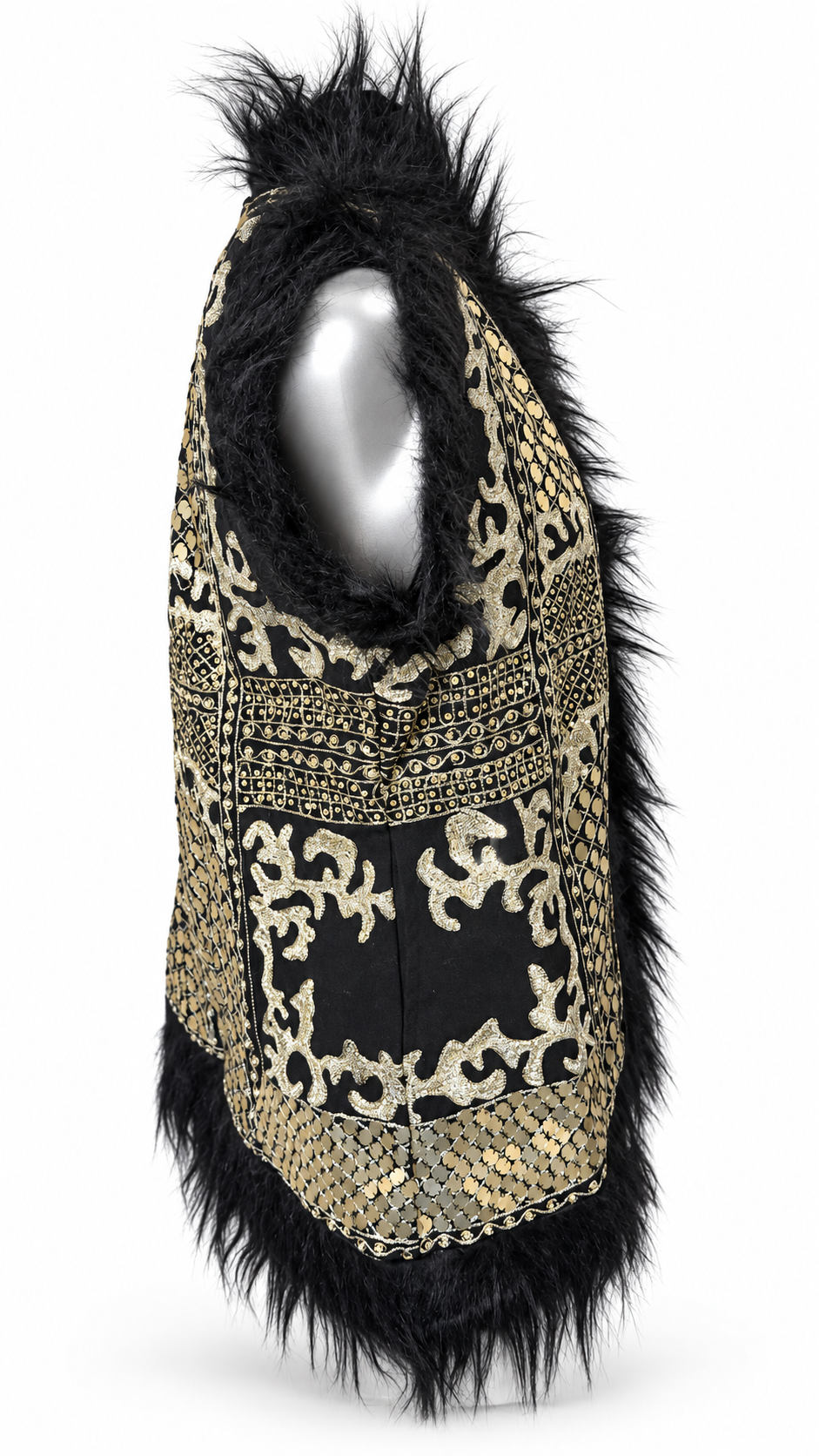 Midnight Mirage Embellished Vest