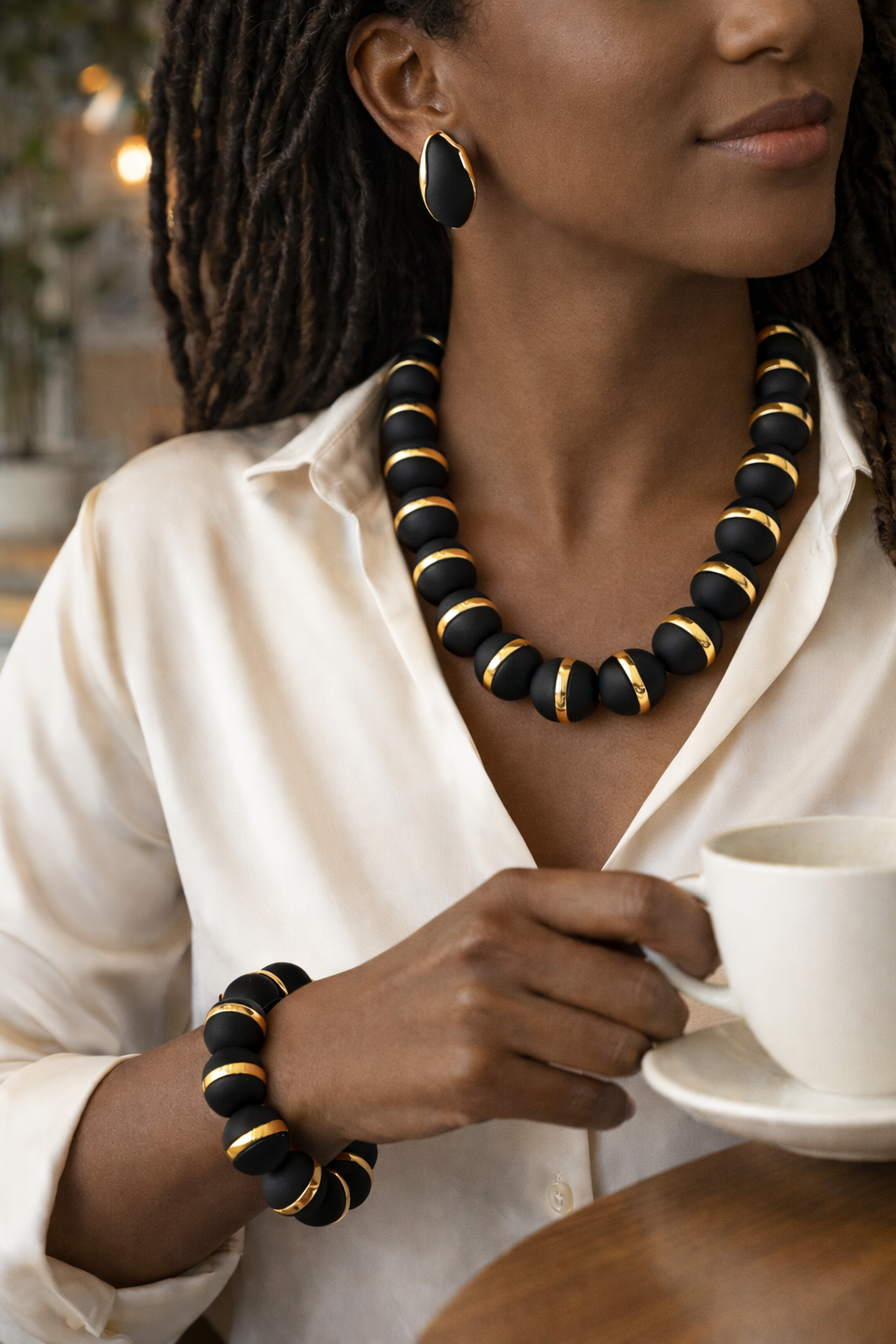 Midnight Halo Jewelry Set