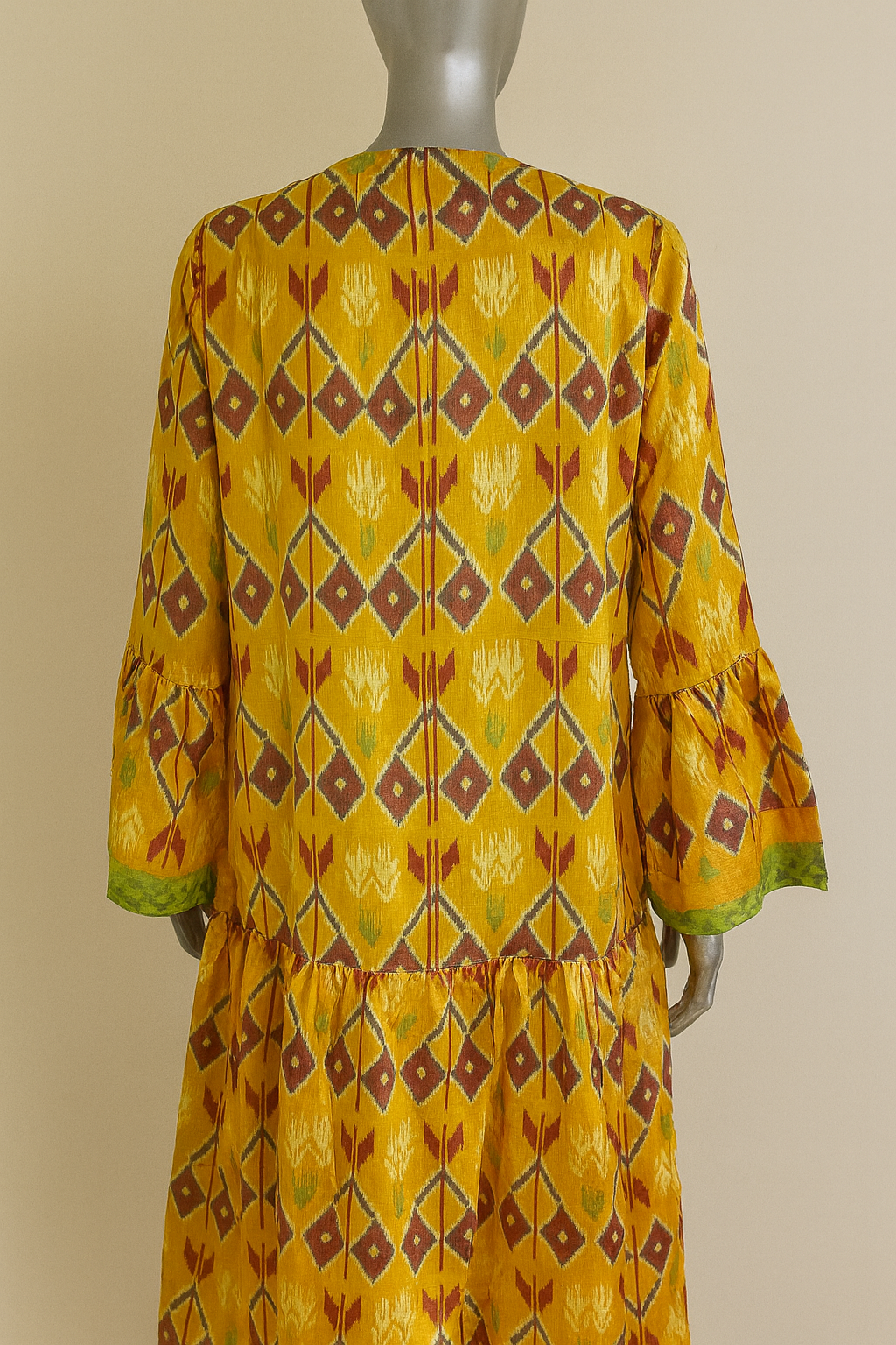 Golden Mirage Kaftan & Clutch Set