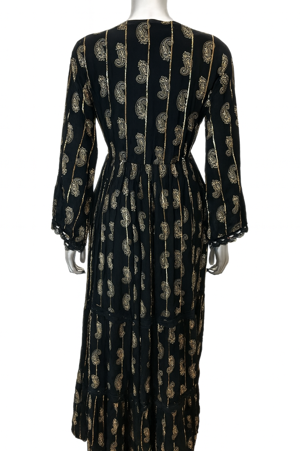 Midnight Paisley Bloom Dress