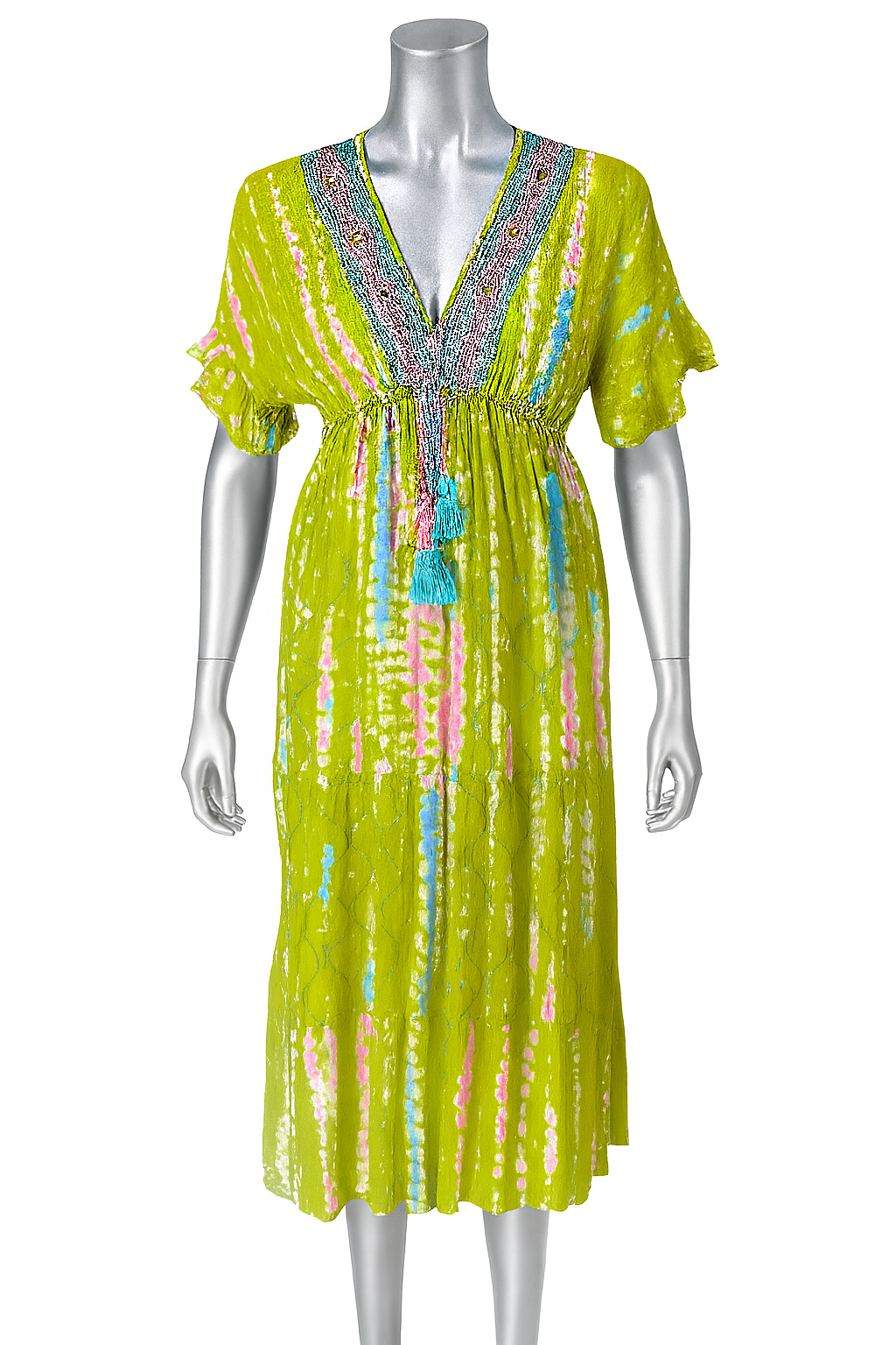 Citrus Carnival Dress - Relaxed Fit
