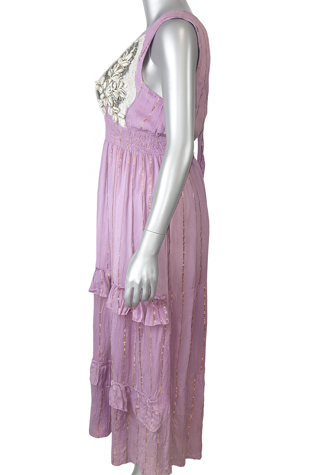 Seashell Charm Dress - Flows without clinging