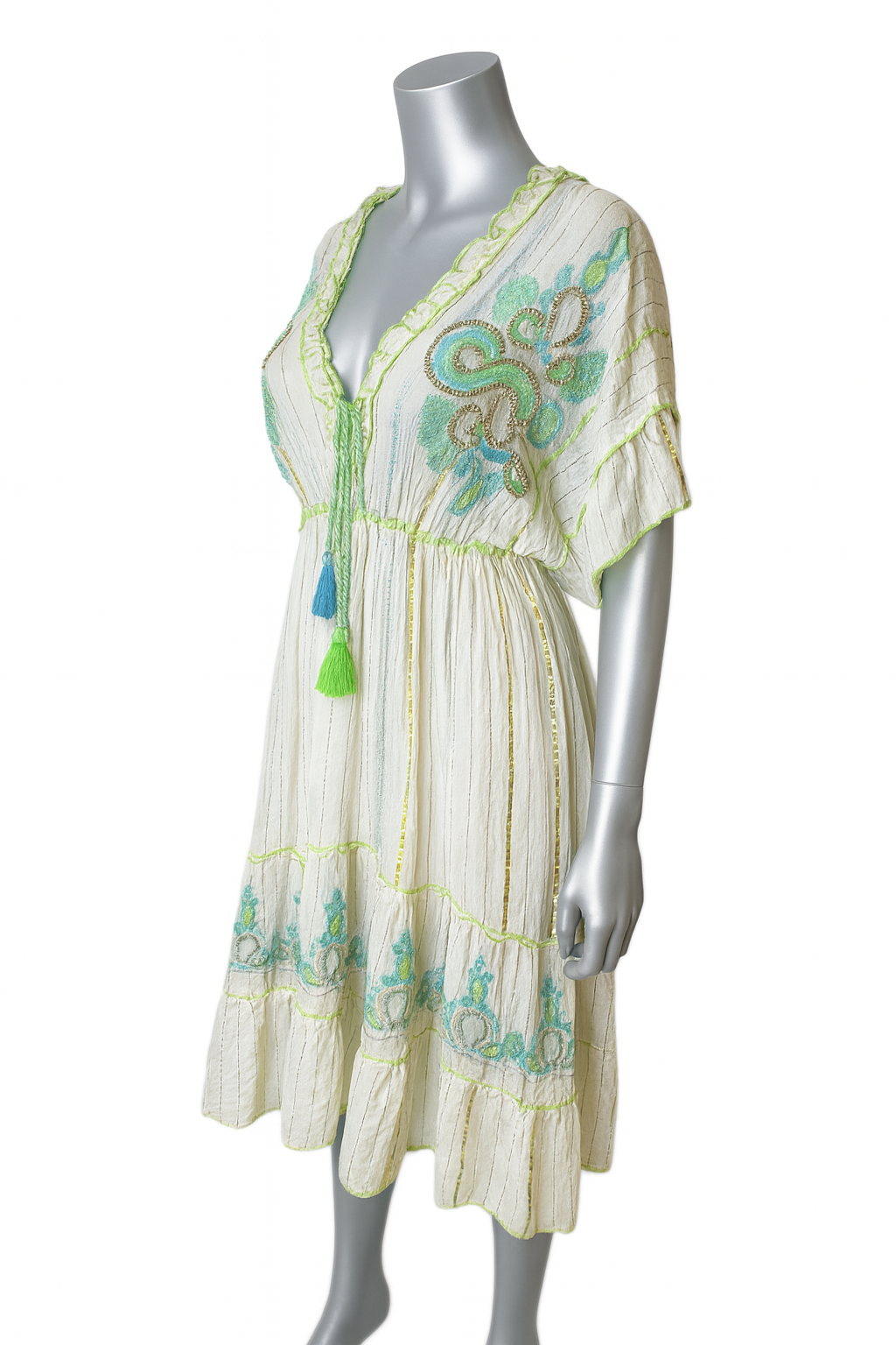 Seafoam Meadow Dress
