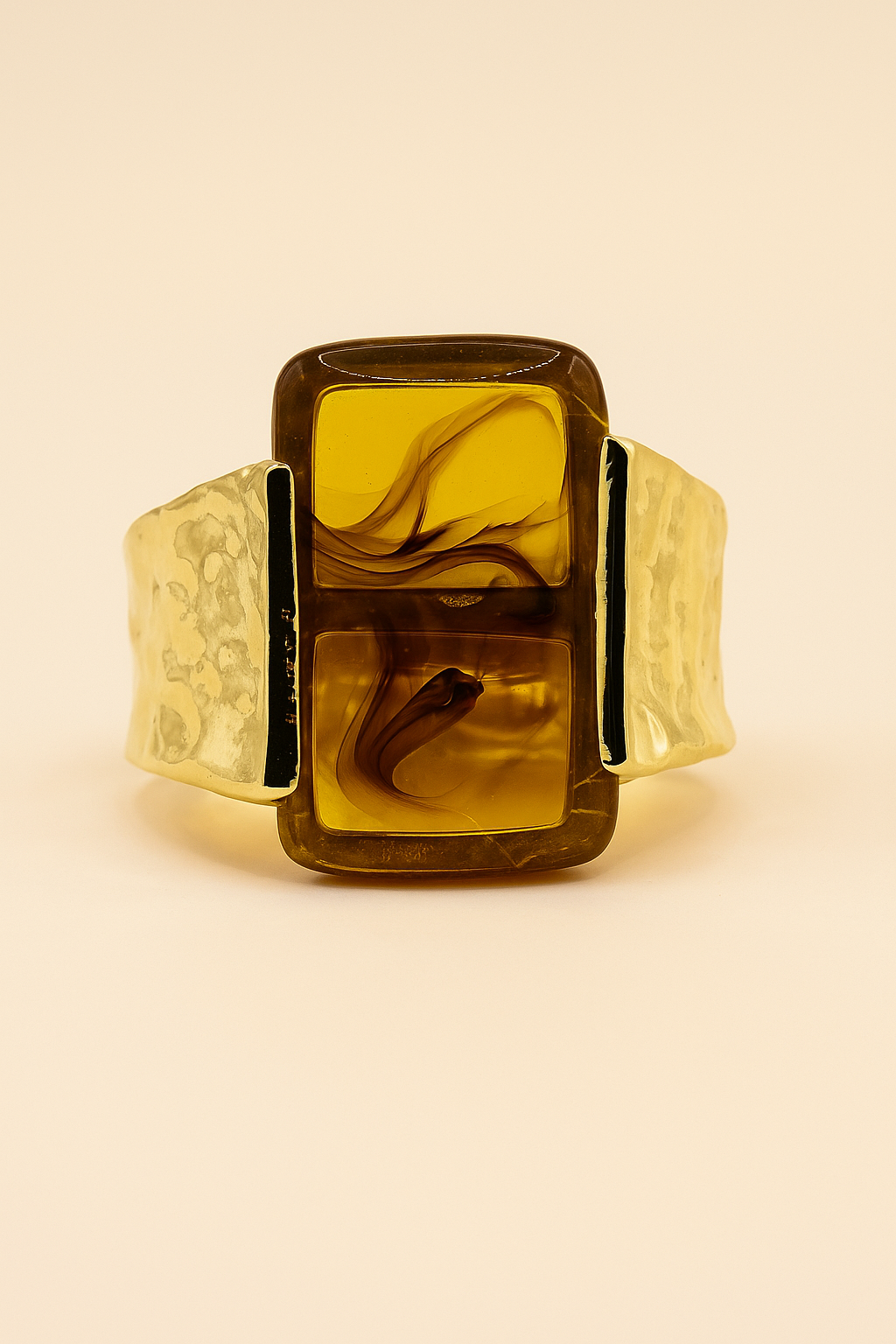 Golden Flame Statement Cuff