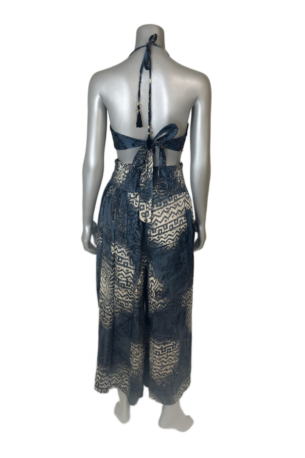 Midnight Dusk Silk Ensemble