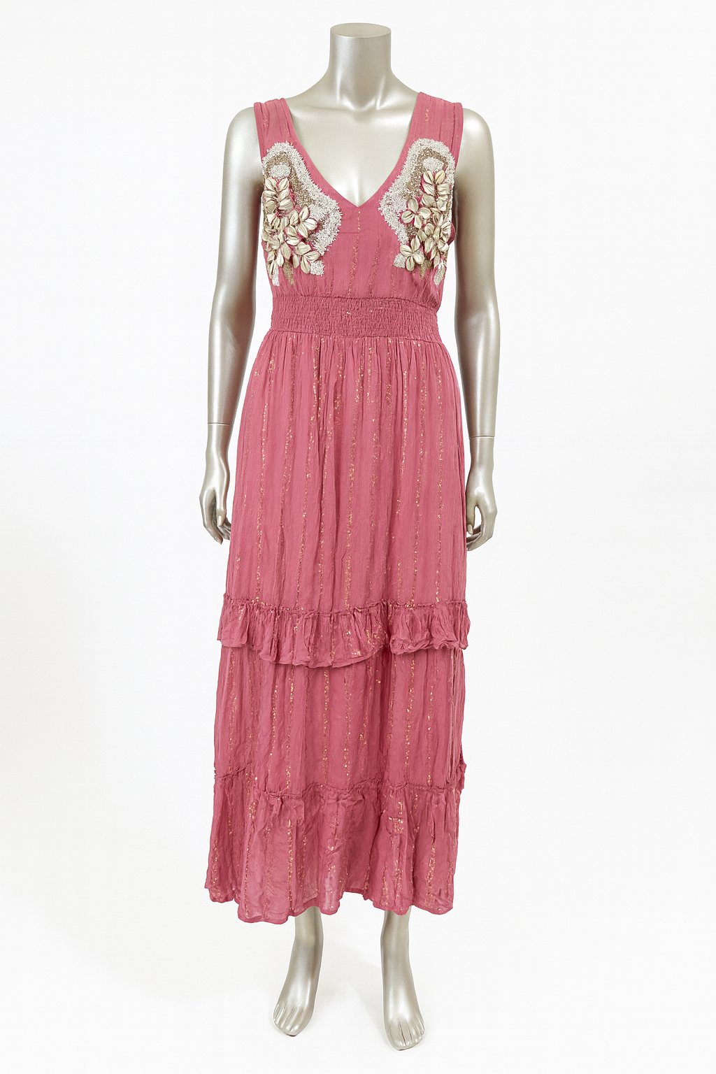 Seashell Charm Dress - Flows without clinging