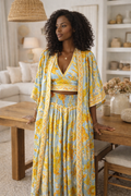 Golden Tide Silk Ensemble