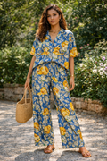 Limoné Aurelia Beaded Brocade Pant Set - Short Queen Friendly