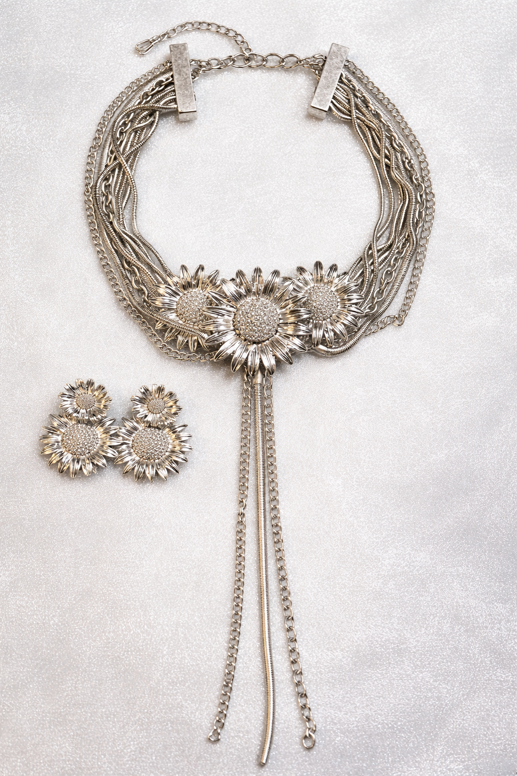 Solaria Bloom Choker & Earring Set