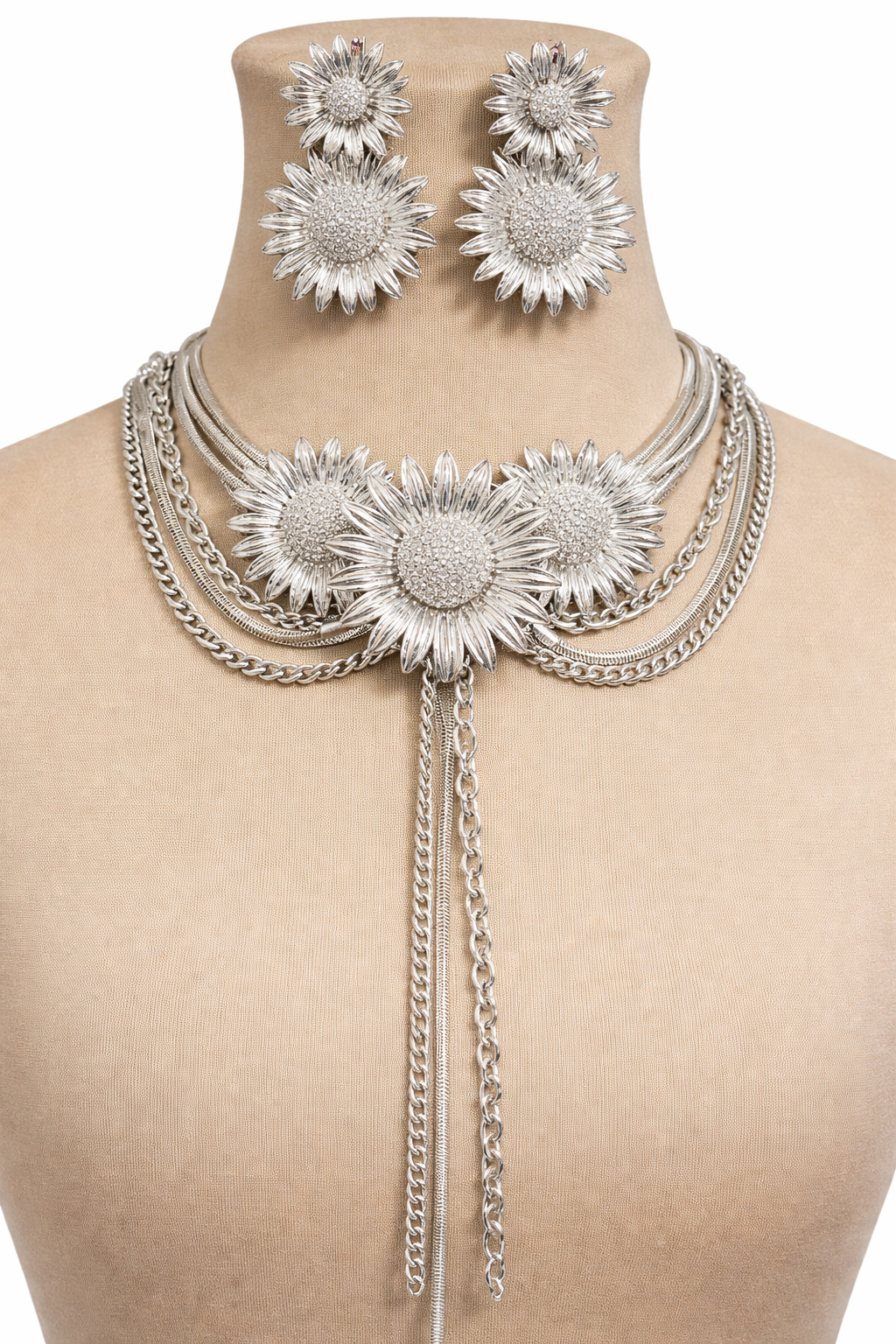 Solaria Bloom Choker & Earring Set