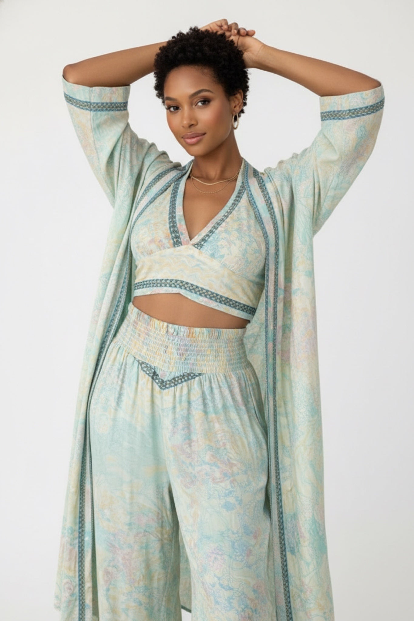 Ethereal Coast Silk Ensemble