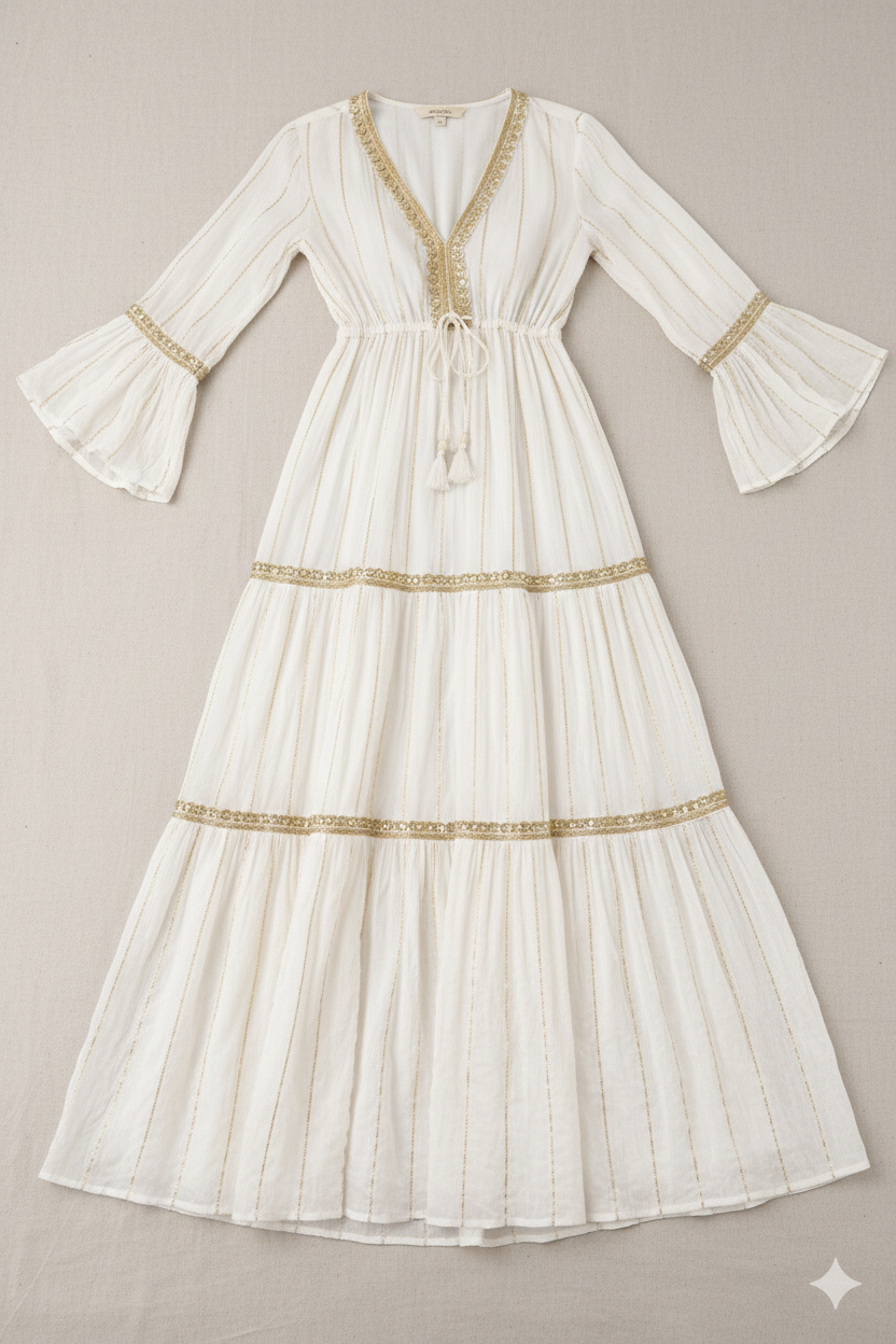 Honey Glow Maxi Dress