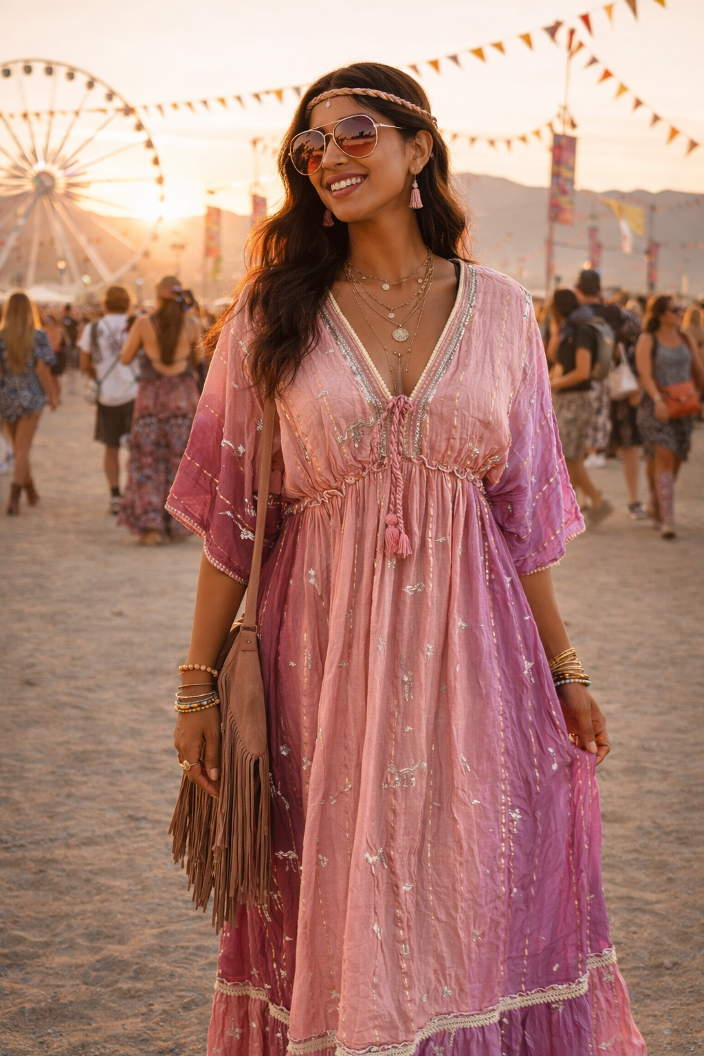 Summer Sunset Maxi Dress