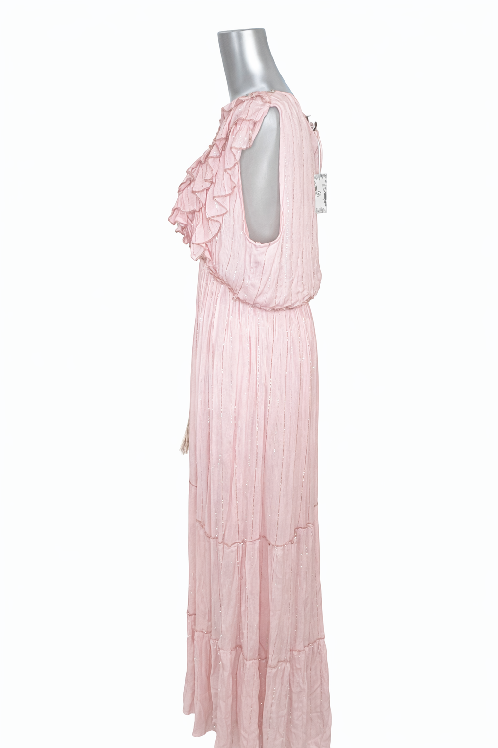 Blush Celestia Ruffle Maxi Dress