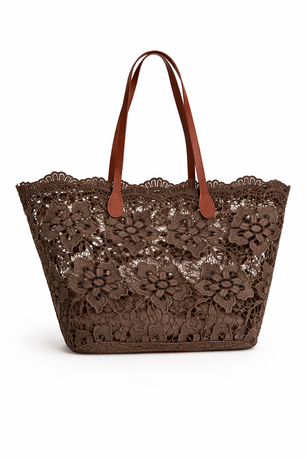 Lace Garden Tote & Hat Set