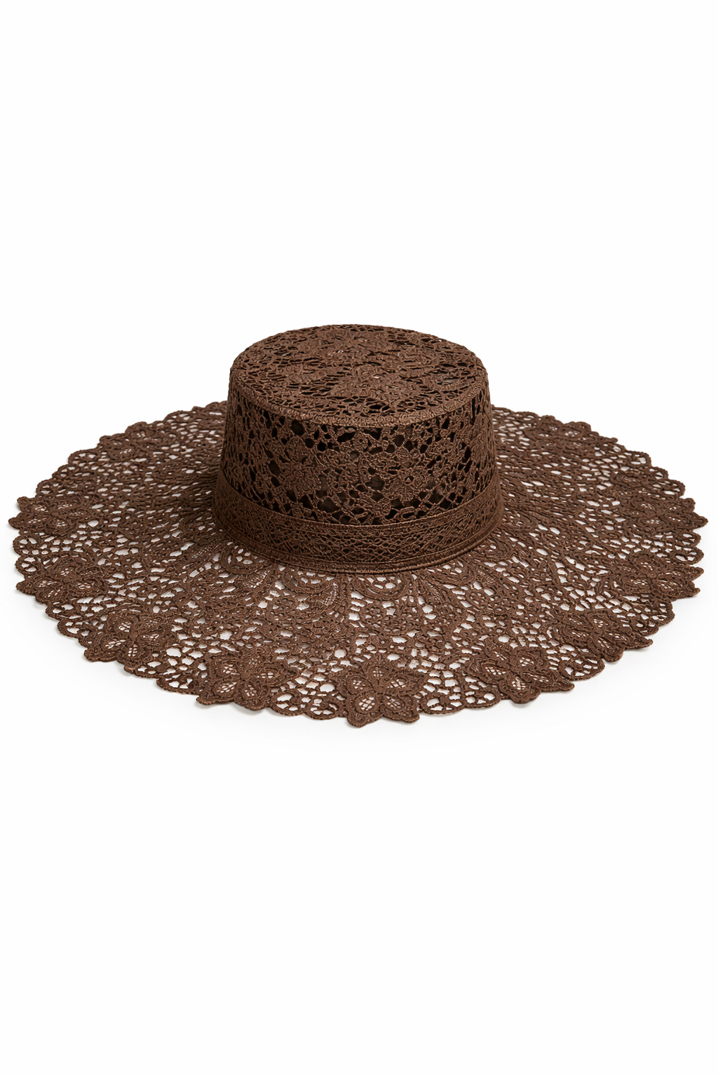 Lace Garden Tote & Hat Set