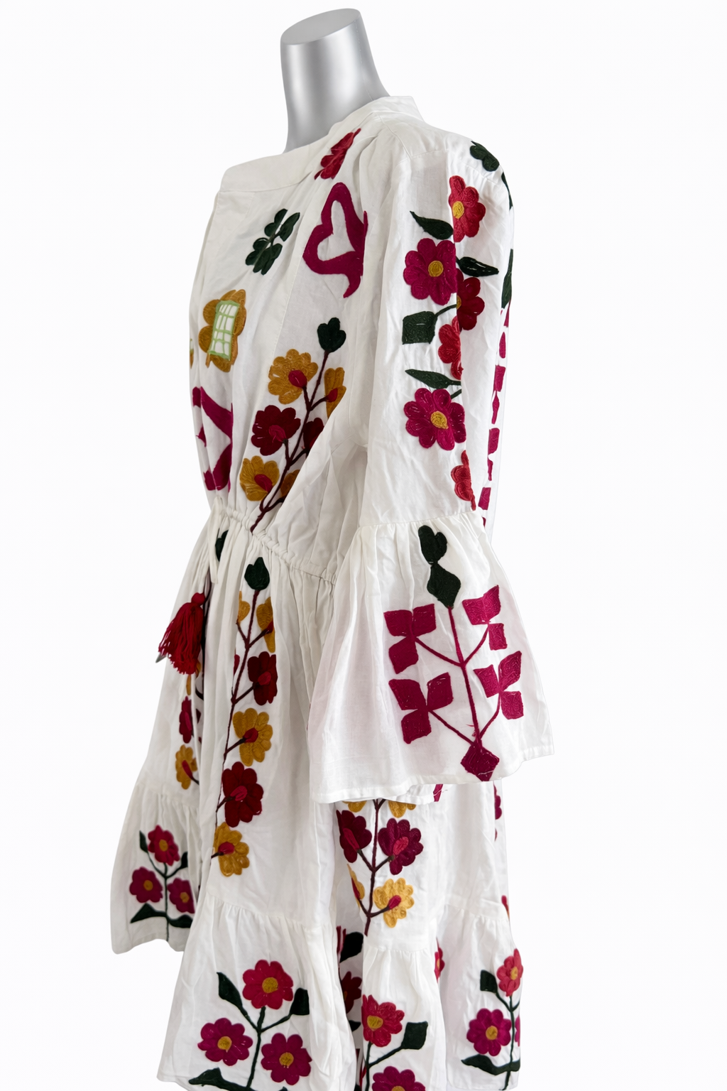 Rosalita Garden Embroidered Cotton Dress