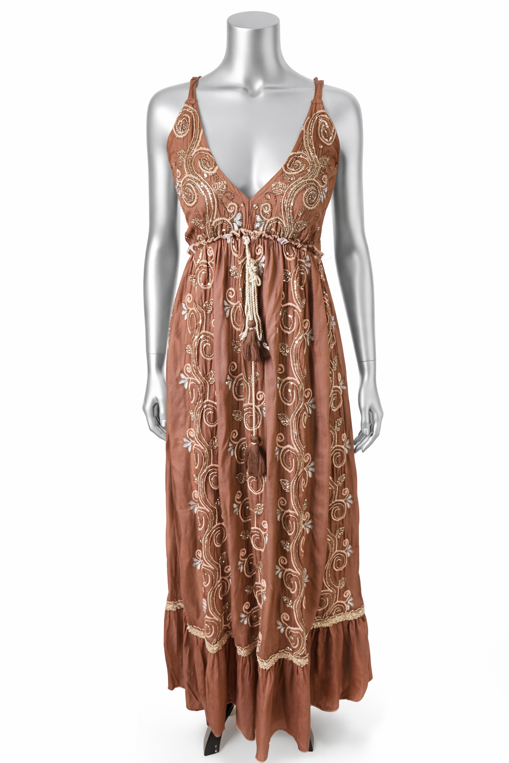 Desert Muse Embroidered Maxi Dress