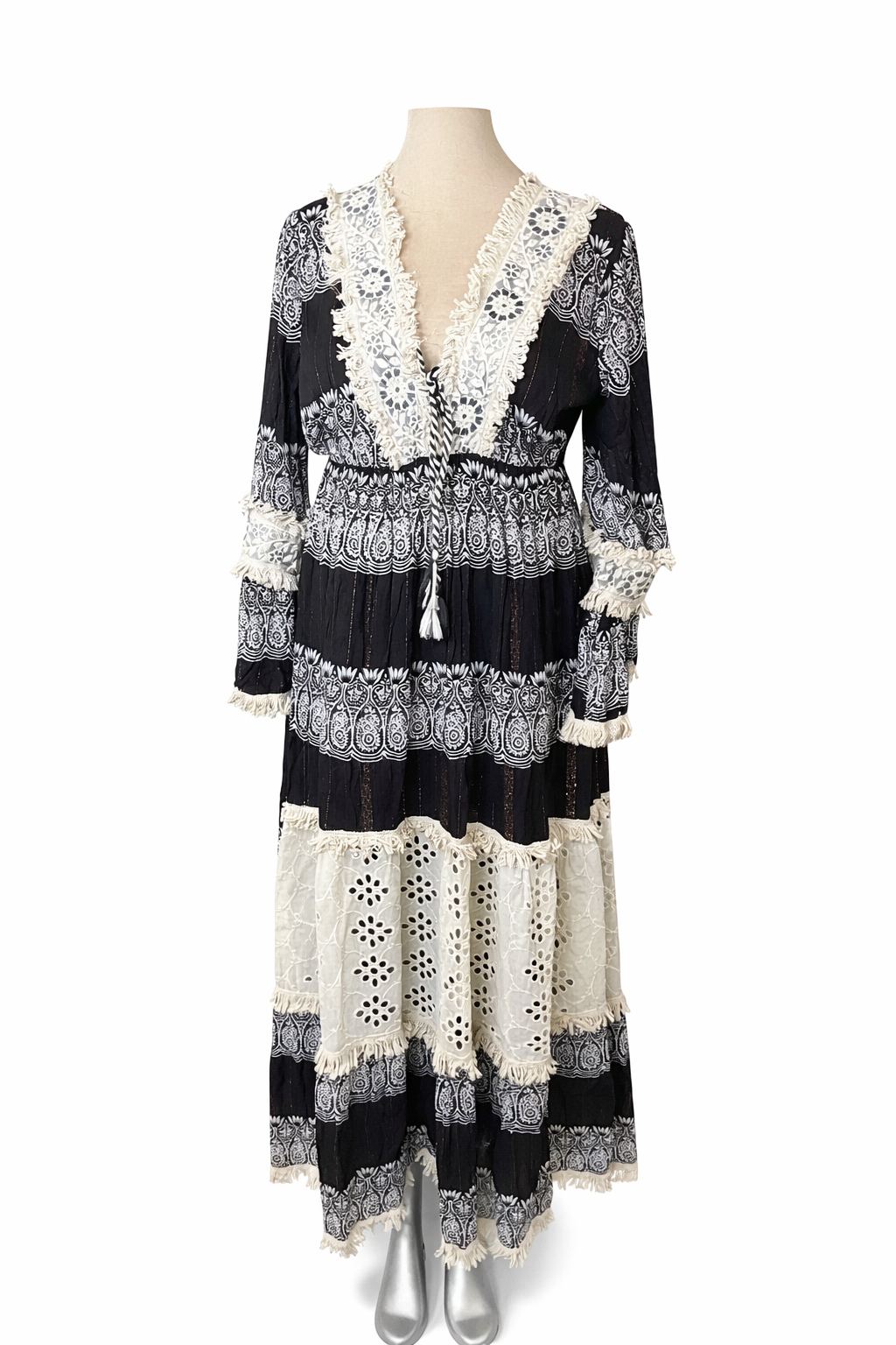 Midnight Lace Nomad Maxi Dress