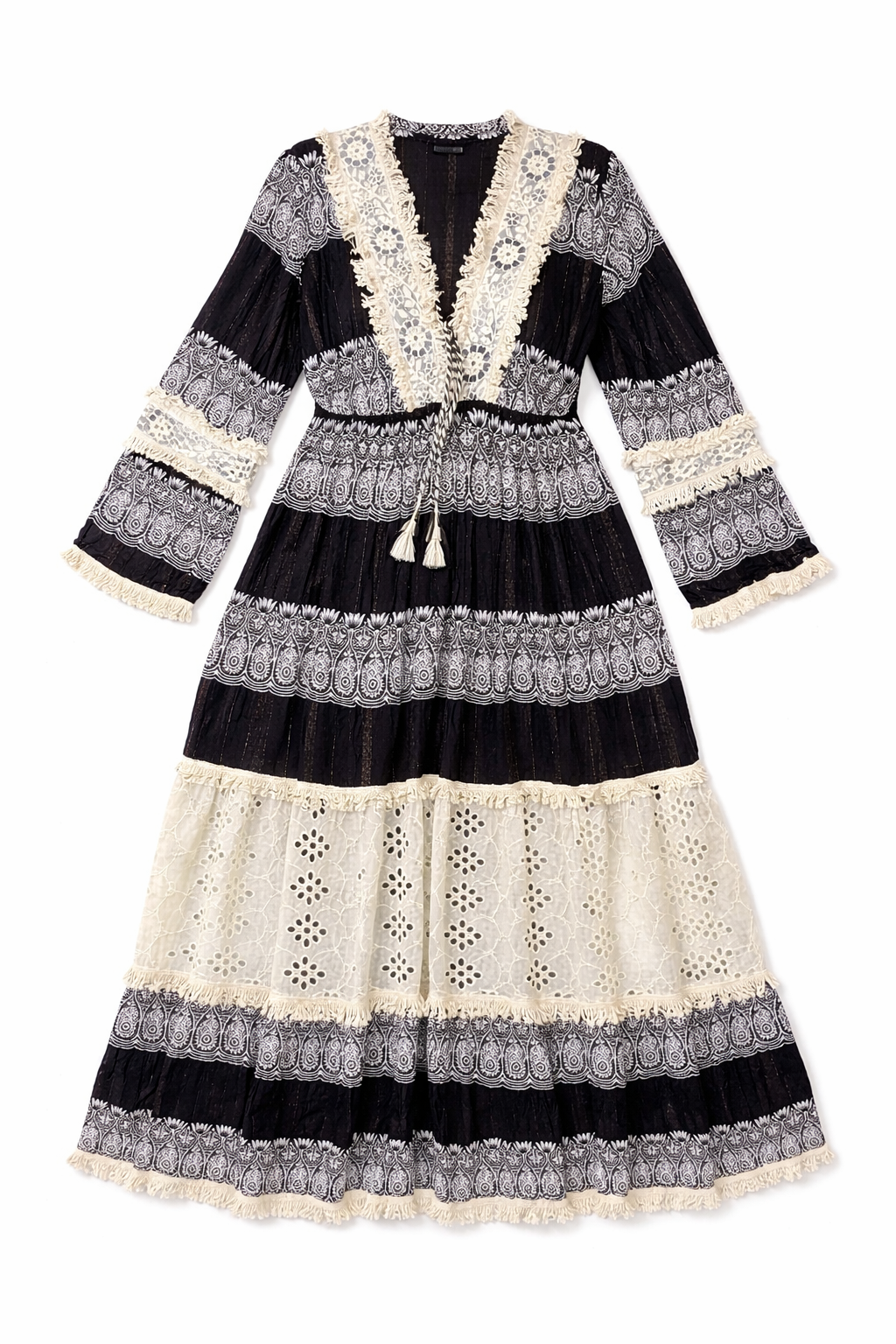 Midnight Lace Nomad Maxi Dress