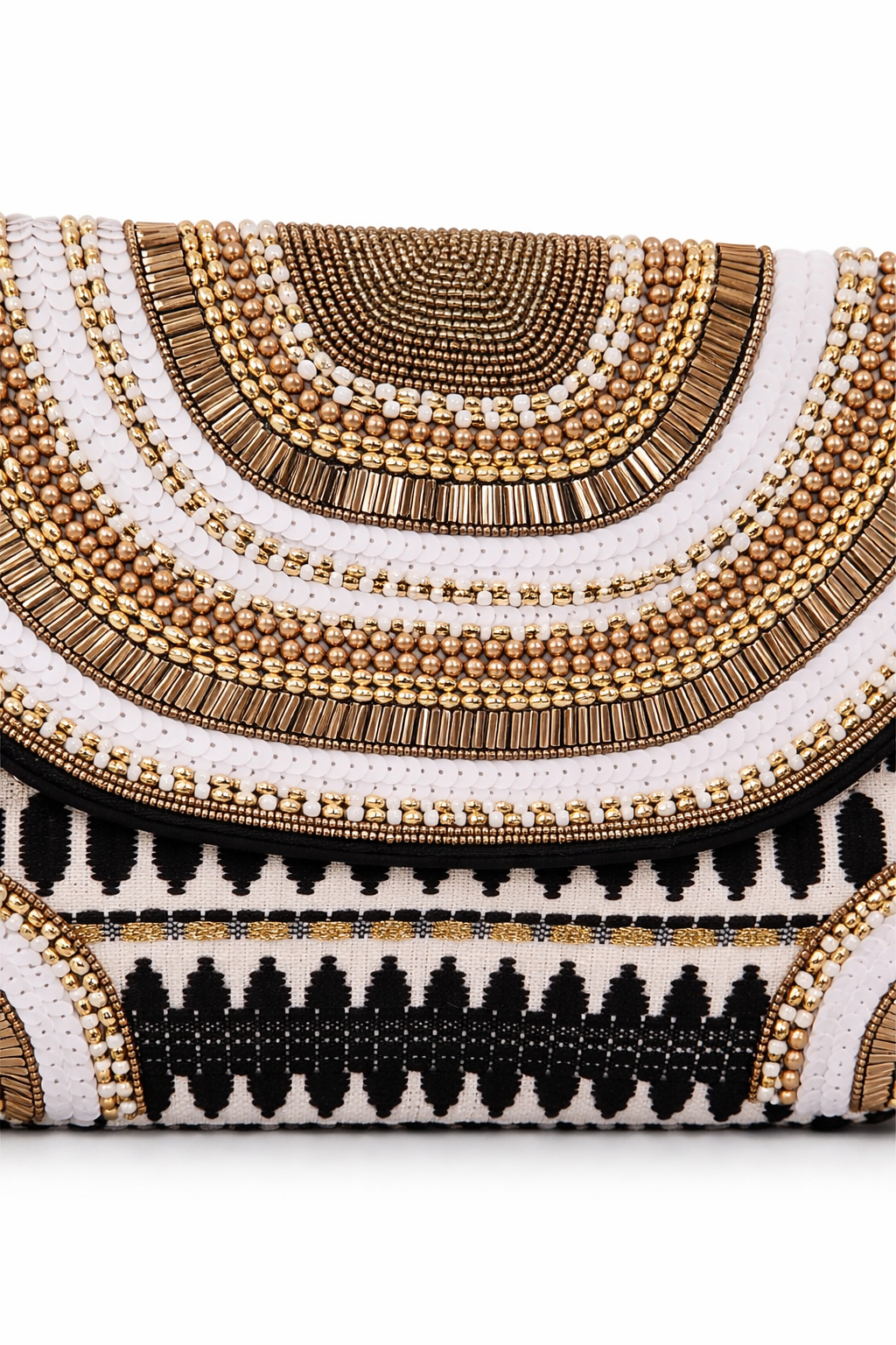 Celestial Arc Embellished Clutch