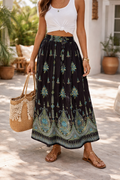 Midnight Oasis Maxi Skirt
