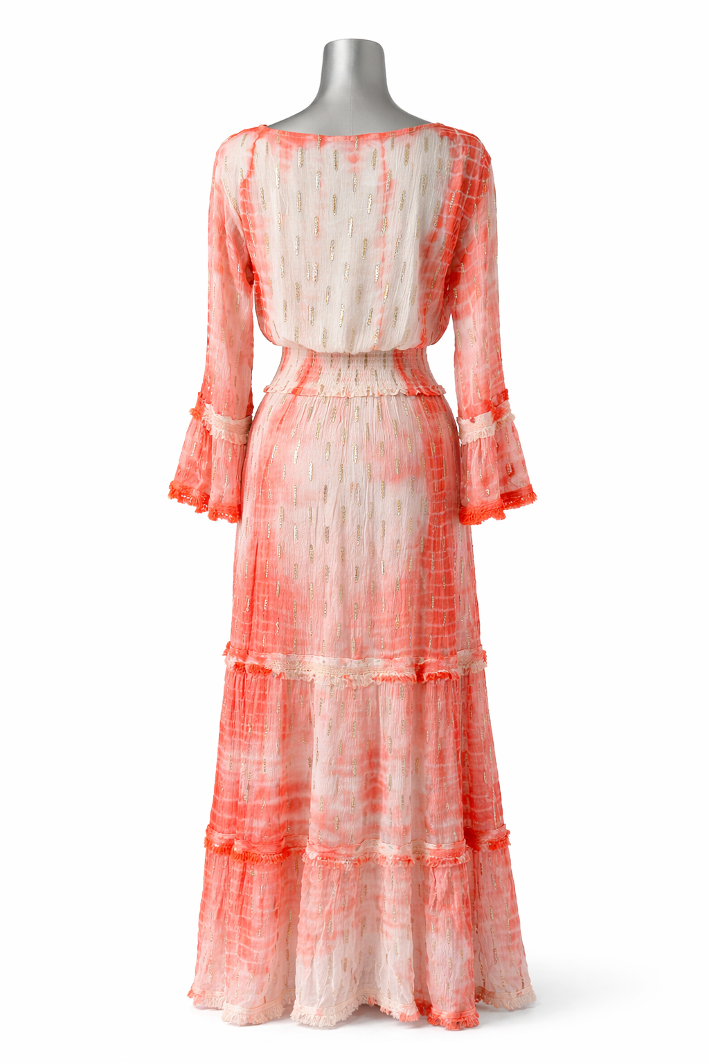 Sunset Ember Mirage Maxi Dress