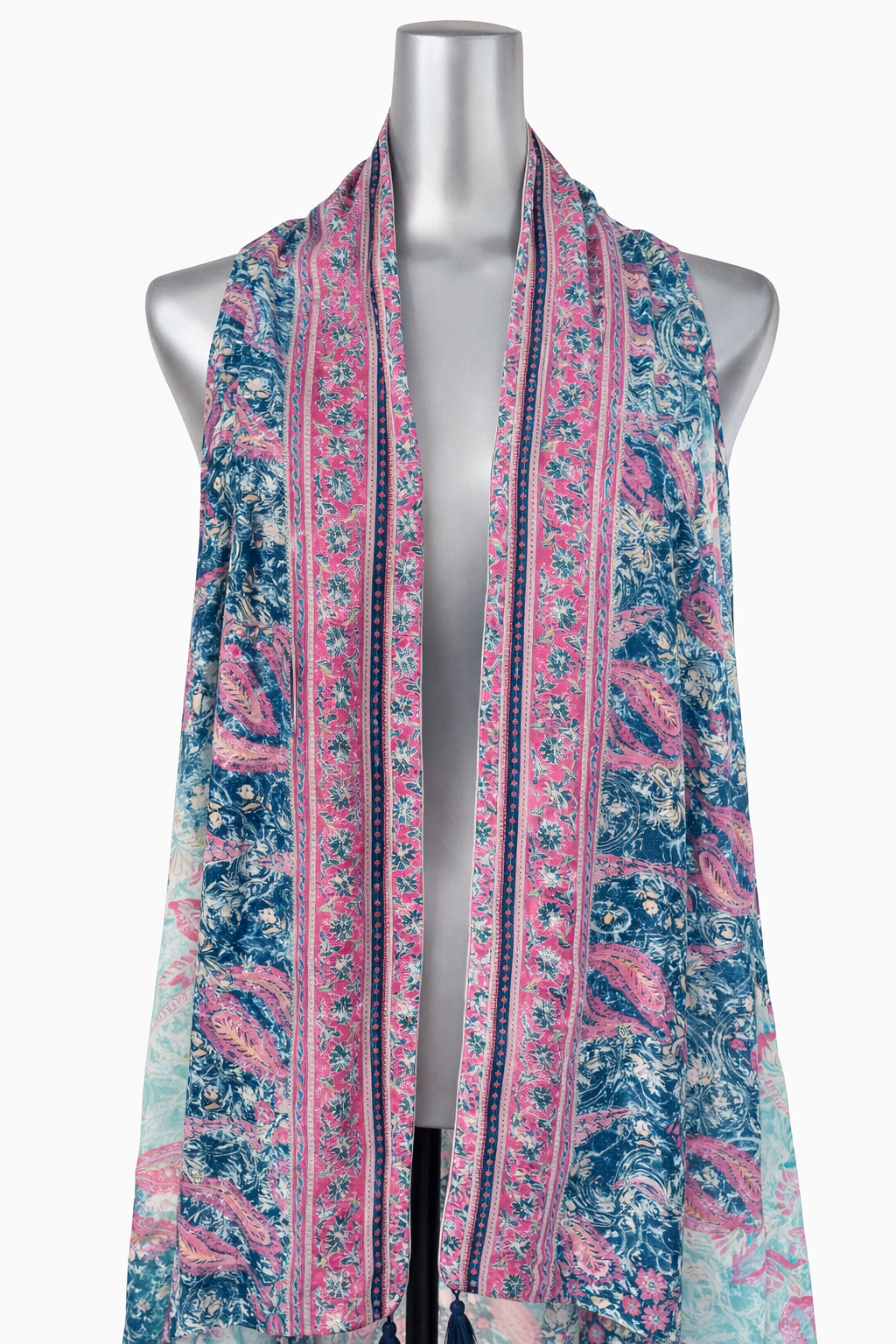 The Silk Mirage Flow Vest