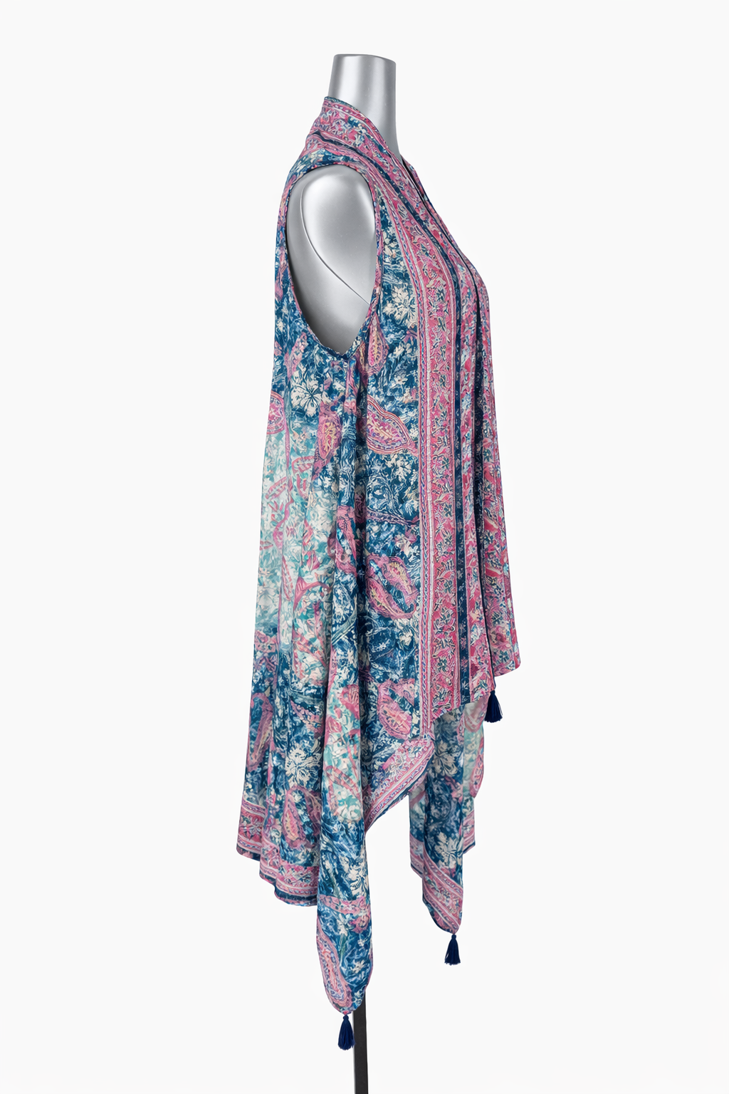 The Silk Mirage Flow Vest