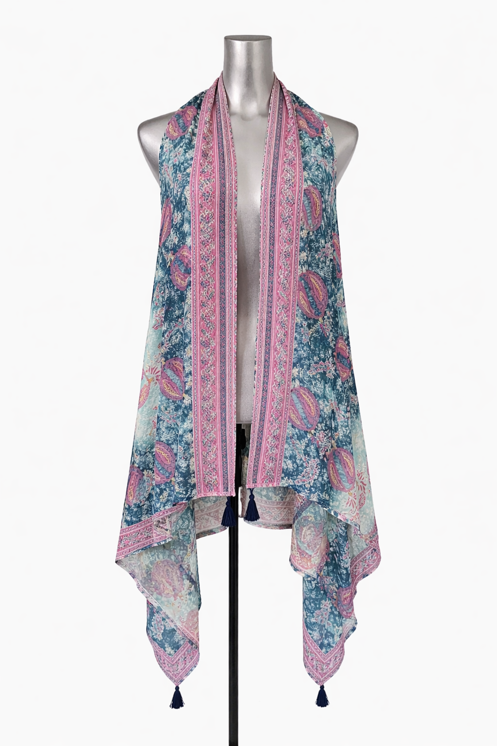 The Silk Mirage Flow Vest