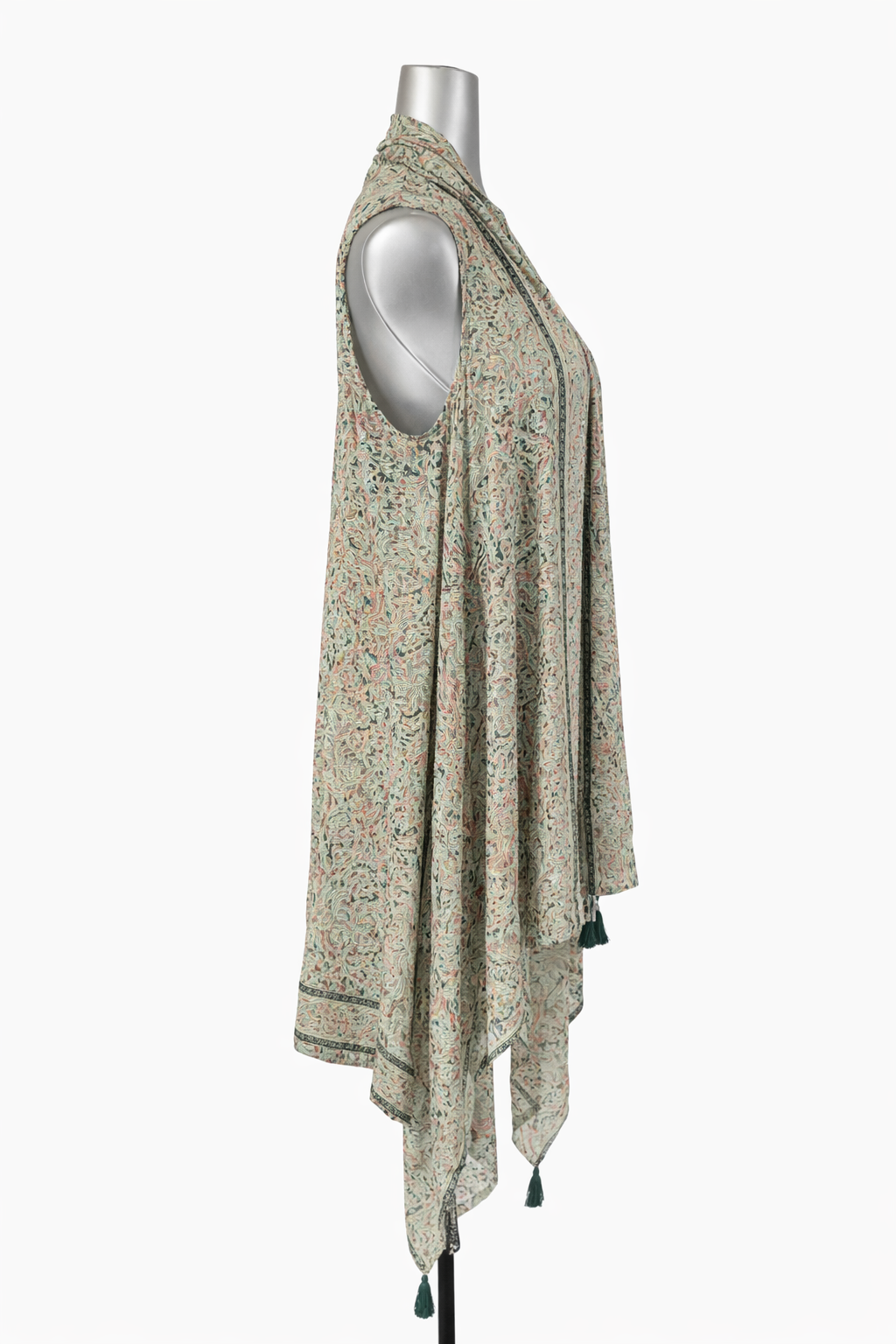 The Silk Mirage Flow Vest