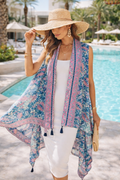 The Silk Mirage Flow Vest