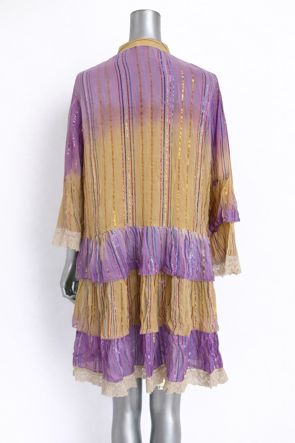 Luna Garden Embroidered Tunic Coverup Dress